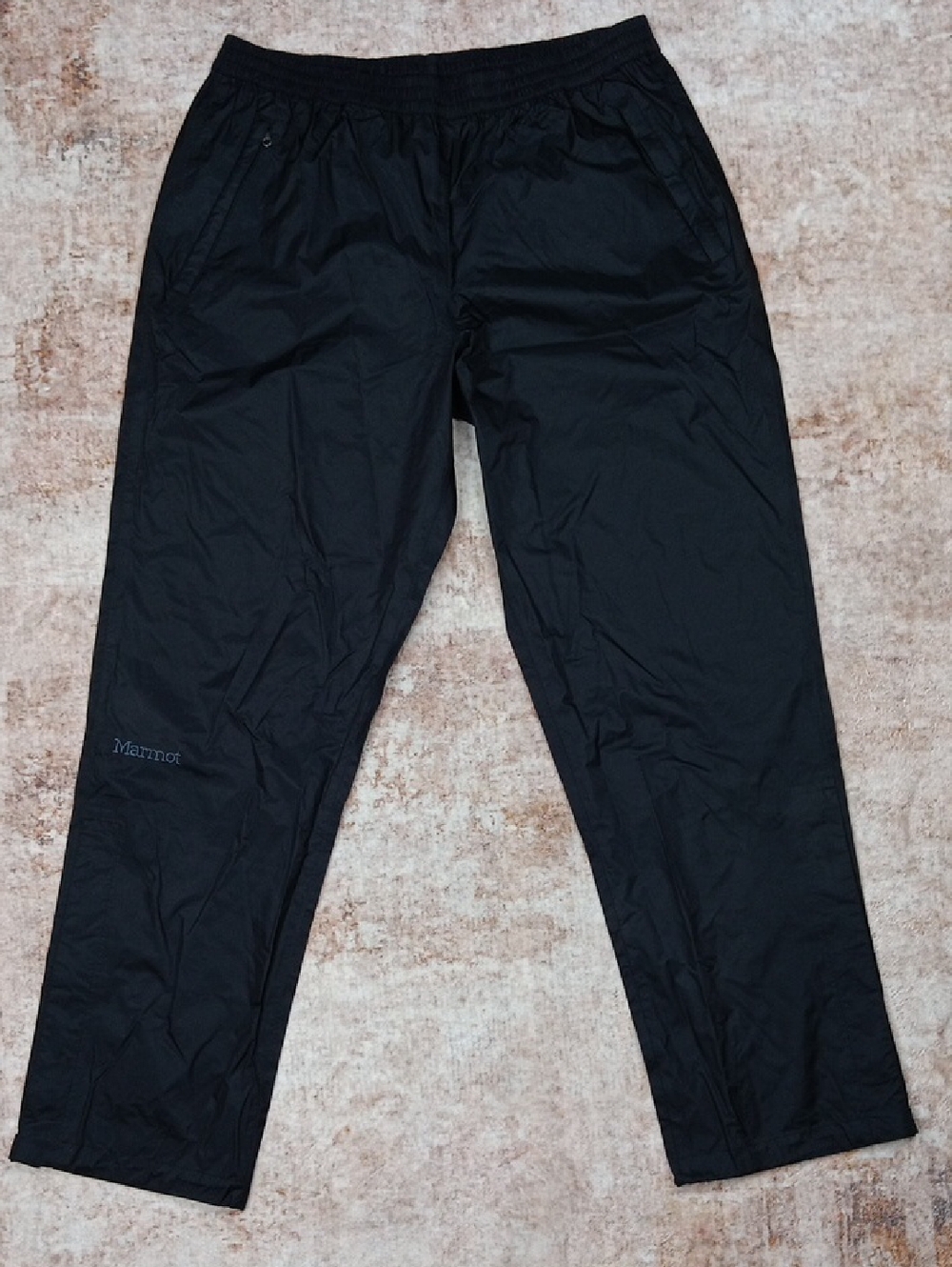 Marmot Black Waterproof Unlined Snow Ski Pants Mens XL